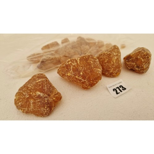 273 - Quantity of raw amber