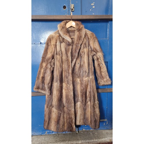 177 - Three vintage ladies fur coats