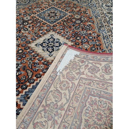 239 - Two modern woollen Afghan patterned rugs approx. 160 x 230cm and 194 x 137cm