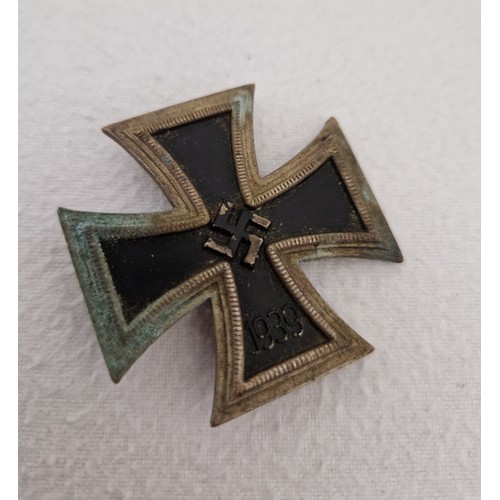 329 - WWII Iron Cross 1939, various crowns and coins