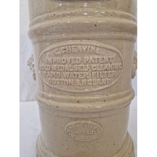 67 - Cheavin's stoneware water filter (not complete)