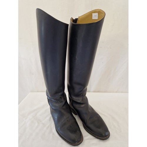 164 - Pair of Carvela leather riding boots size 7.5