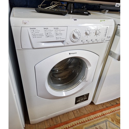 287 - Hotpoint Experience HE7L252 washing machine