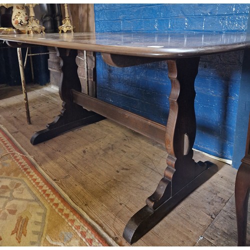 321 - Ercol Old Colonial rectangular dining table