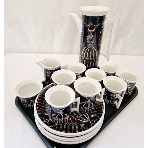 82 - Portmeirion Magic City coffee ware