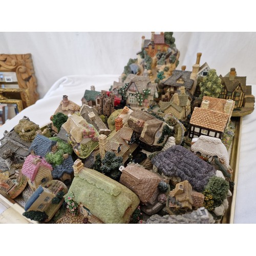 50 - Qty of ornamental houses including Lilliput Lane