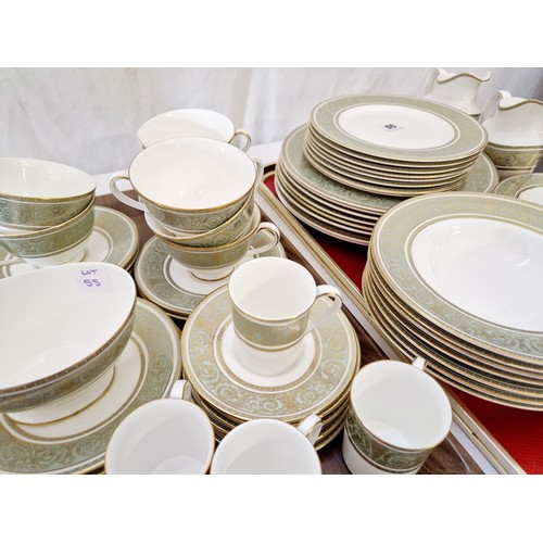 55 - Qty of Royal Doulton English Renaissance dinnerware