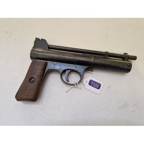 194 - Webley MK1 pistol 1.77