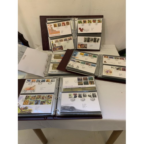 24 - Four albums of Royal Mail First Day Covers; approx. 400 including London 2012 Olympic games, one sig... 