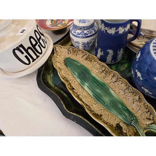 60 - Various ceramic incl. TG Green cheese dish