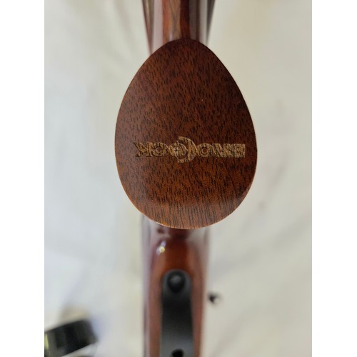 137 - Brocock Concept Super 6 2.2 air rifle with AGS 4x40 scope, carrying case and gas canister