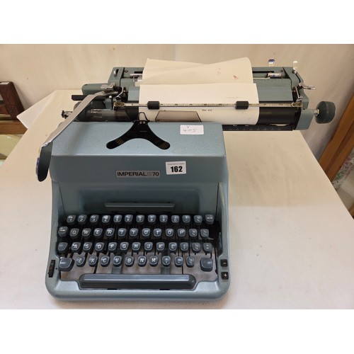 162 - Vintage Imperial 70 typewriter