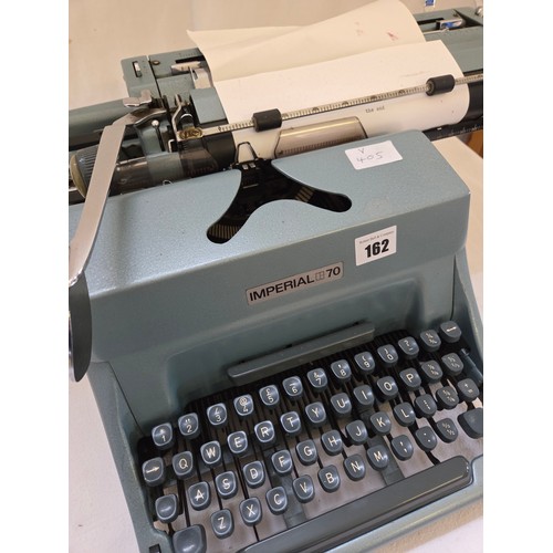 162 - Vintage Imperial 70 typewriter