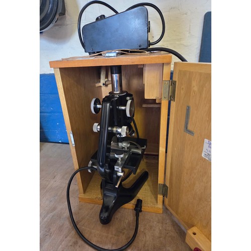 173 - Cased Watson Barnet microscope