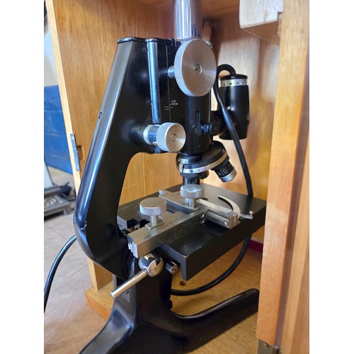 173 - Cased Watson Barnet microscope