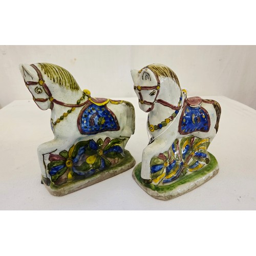32 - Two vintage ceramic Bow horse figurines