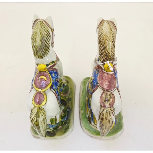 32 - Two vintage ceramic Bow horse figurines
