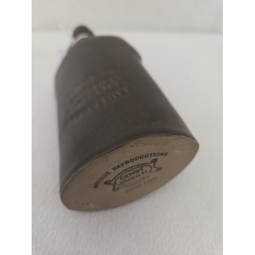72 - Denby reproduction Lord John Russell reform flask