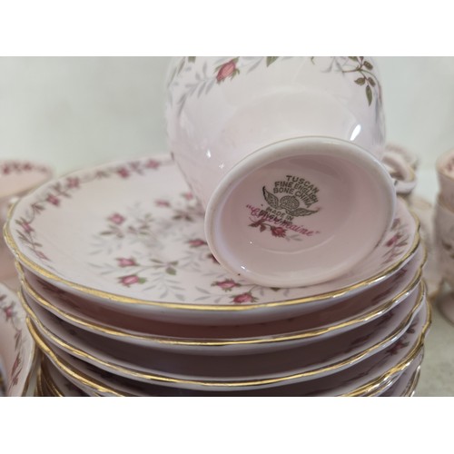 85 - Qty of Tuscan Charmaine teaware
