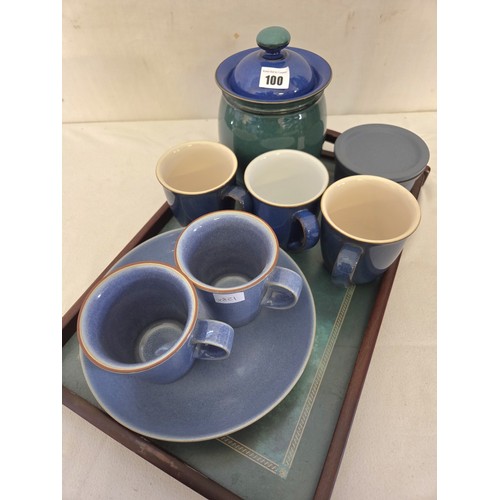 100 - Collection of Denby tableware
