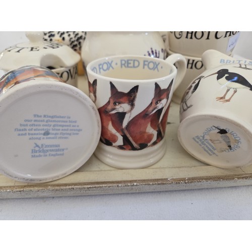 110 - Collection of Emma Bridgewater breakfast and tableware incl. hen on nest, toast and marmalade, 60 ye... 