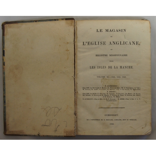 3 - Le Magasin De L'Eglise Anglicane, Les Isles De La Manche, 1846.