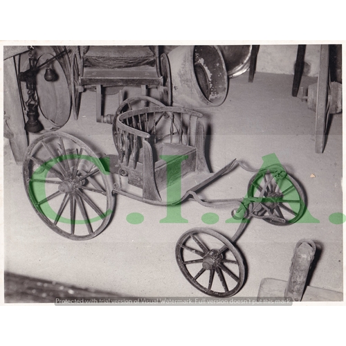 107 - Photograph of Peter King Robilliards' pram.