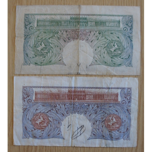 138 - Two Bank of England One Pound notes signed Peppiatt.