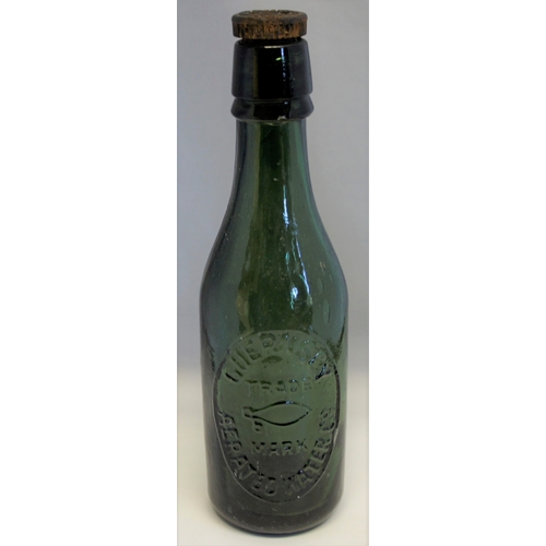 162 - Glass beer bottle, Guernsey Aerated Water Co.