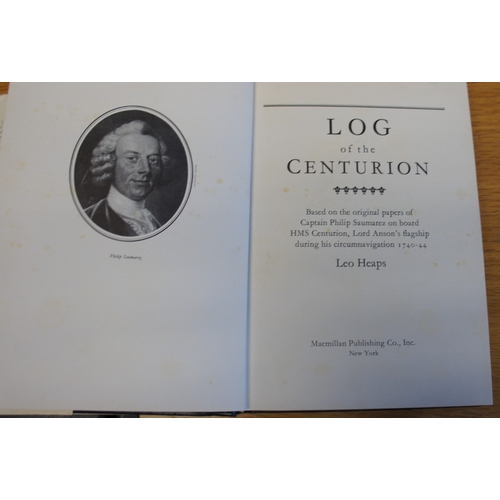 182 - Log of the CENTURION, by Leo Heaps, Based on the original papers of Captain Philip Saumarez on board... 