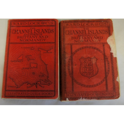 186 - Ward and Locks guides to Channel Islands, two copies.