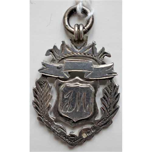 212 - Channel Islands football silver medal, Giffard Cup 1914.