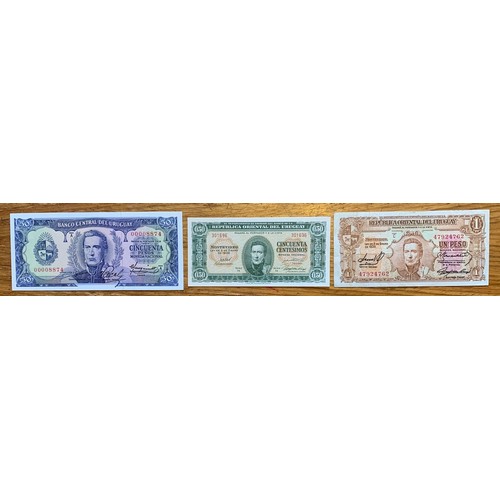 11 - World banknotes, Ecuador, Bolivia, Uruguay, Peru, Paraguay and Chile (34).