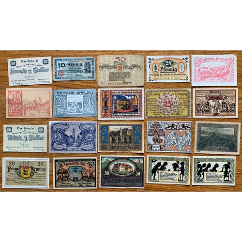 29 - World banknotes, various including Austria and Germany (40).