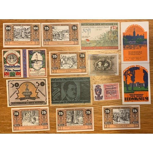 36 - World Banknotes, including Germany Notgeld, (43).