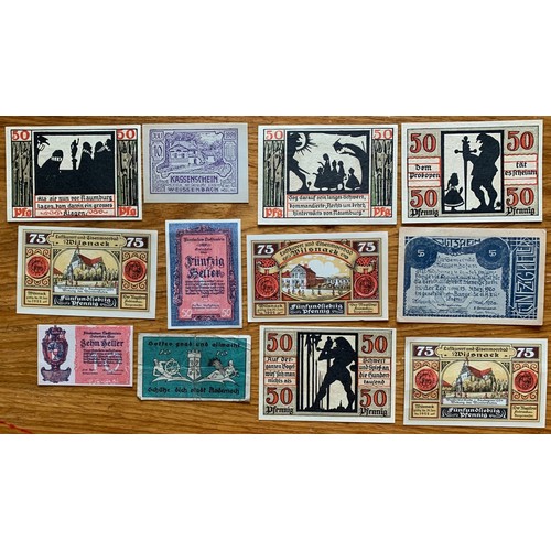 36 - World Banknotes, including Germany Notgeld, (43).