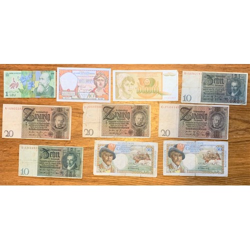 45 - World banknotes, various countries (46).