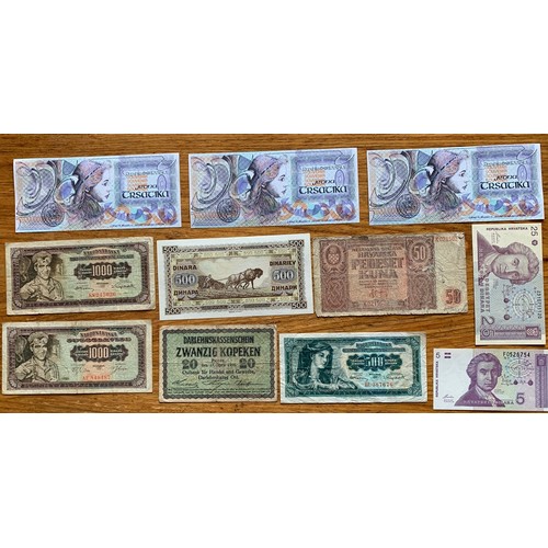 25 - World banknotes, Yugoslavia, Croatia (20).