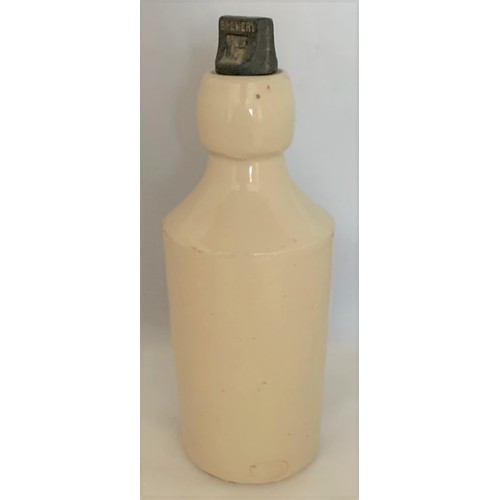 29 - Stoneware bottle with black transfer, The Guernsey Brewery Co. Ld. Sunbeam Brand, with original inte... 