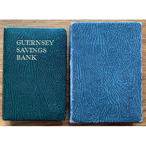 48 - A Guernsey Savings Bank money box in original carboard box, the spine titled Gilt Edged Security, no... 