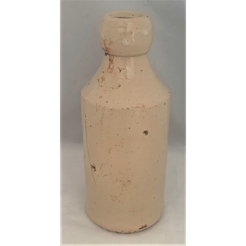 15 - A very rare Alf. Brooks Alderney Ginger Beer bottle, 19 cm high a/f (small chip and damage to back).