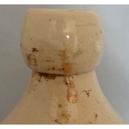 15 - A very rare Alf. Brooks Alderney Ginger Beer bottle, 19 cm high a/f (small chip and damage to back).