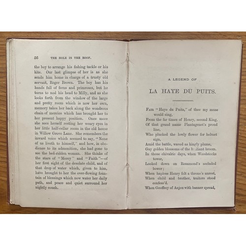 131 - Guernsey interest - The Hole in The Roof and The Legend of La Haye Du Puits ,by M.A.Cooke, 1872.