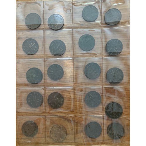 91 - A collection of coins, banknotes