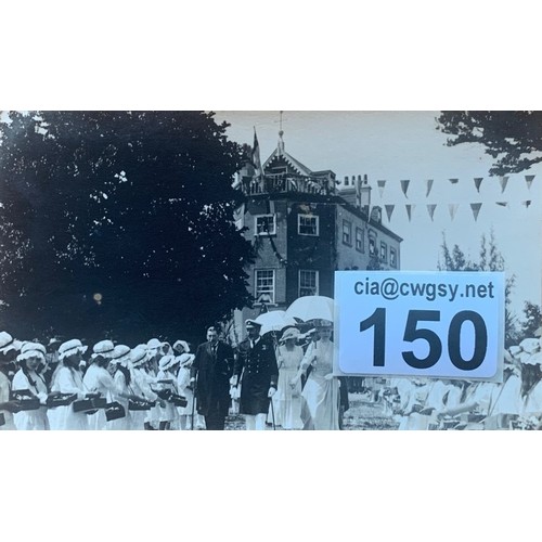 150 - RP postcard, Royal Visit to Guernsey, July 1921