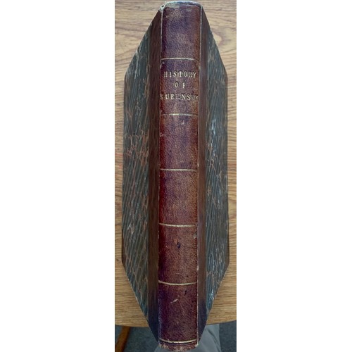 136 - The History of Guernsey by William Berry, 1815, plates and map absent.