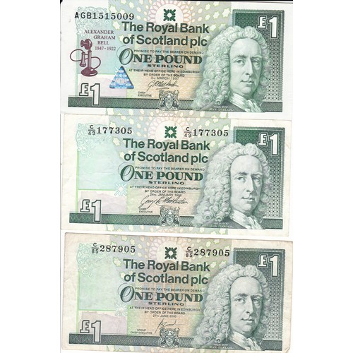 6 - Seven Scottish banknotes (7).