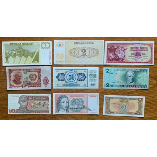 17 - World Banknotes, various (27).