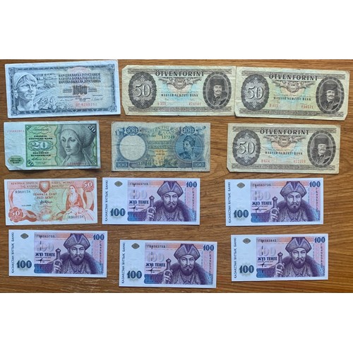 21 - World Banknotes, various (24).