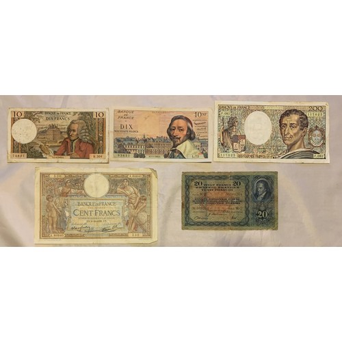 196 - World Banknotes, Hungary Millennium 2000 Forint note (unc), Switzerland 20 Franks, dated 04-12-42, F... 